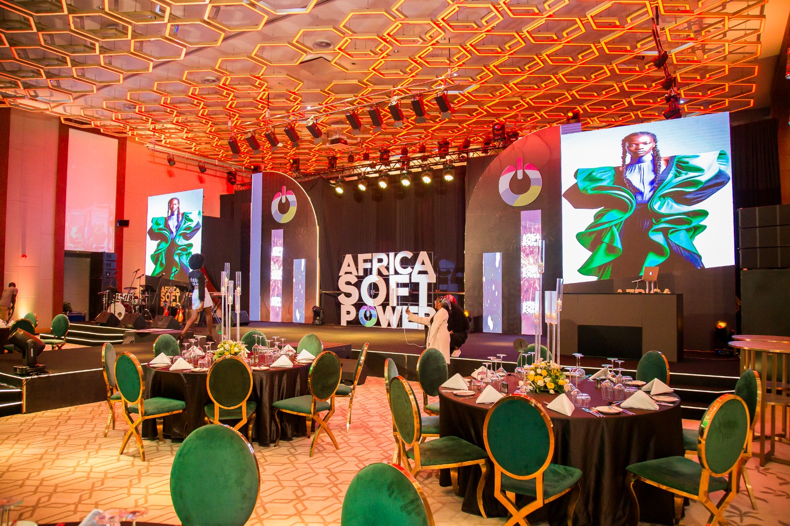 Africa Soft Power Main Stage and Ballroom